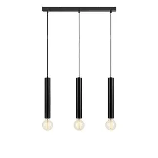 MARKSLOJD 108262 SENCILLO lampa wisząca 3L Black