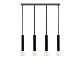 MARKSLOJD 108264 SENCILLO lampa wisząca 4L Black