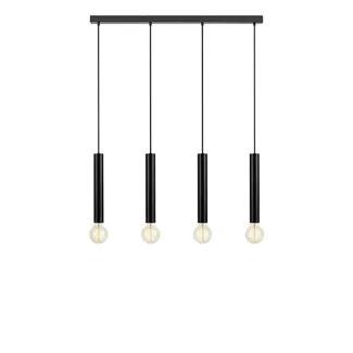MARKSLOJD 108264 SENCILLO lampa wisząca 4L Black