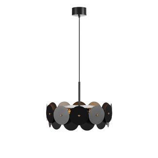 MARKSLOJD 108265 VEGAS lampa wisząca 3L Black/Brass