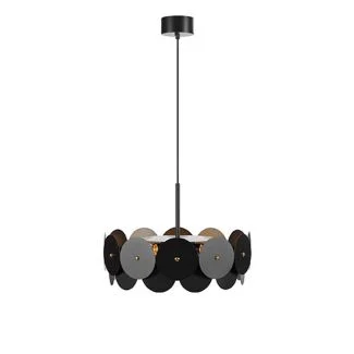 MARKSLOJD 108265 VEGAS lampa wisząca 3L Black/Brass