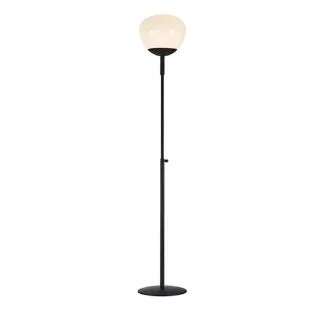 MARKSLOJD 108278 RISE lampa podłogowa 1L Black/White