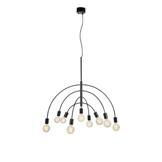 MARKSLOJD 108288 LAVELLO lampa wisząca 9L Black