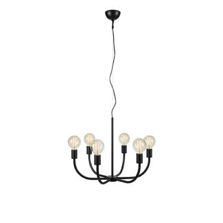 MARKSLOJD 108290 AMISTOSO lampa wisząca 6L Black