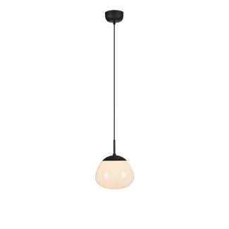 MARKSLOJD 108295 RISE lampa wisząca 1L Black/White