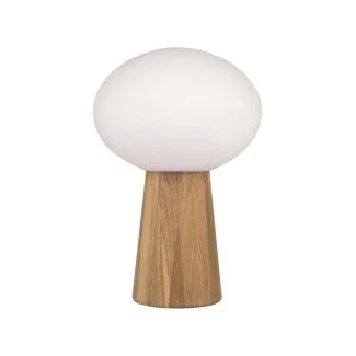 MARKSLOJD 108409 PATER lampa stołowa 1L Oak/White
