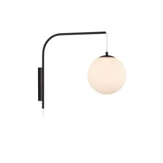 MARKSLOJD 108420 DIONE lampa ścienna 1L White/Black
