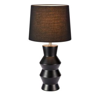 MARKSLOJD 108447 SIENNA lampa stołowa 1L Black/Black