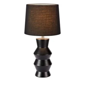MARKSLOJD 108447 SIENNA lampa stołowa 1L Black/Black
