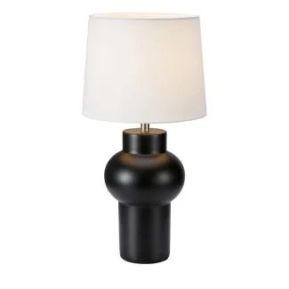 MARKSLOJD 108449 SHAPE lampa stołowa 1L White/Black