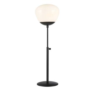 MARKSLOJD 108545 RISE lampa stołowa 1L Black/White Small