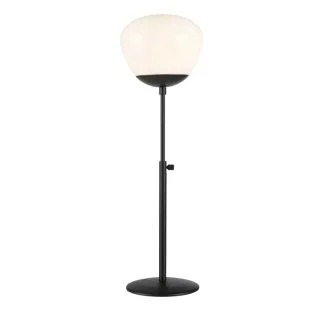 MARKSLOJD 108545 RISE lampa stołowa 1L Black/White Small