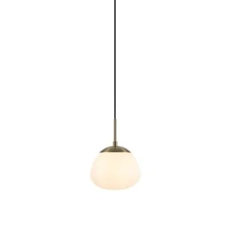 MARKSLOJD 108548 RISE lampa wisząca 1L White/Antique Small