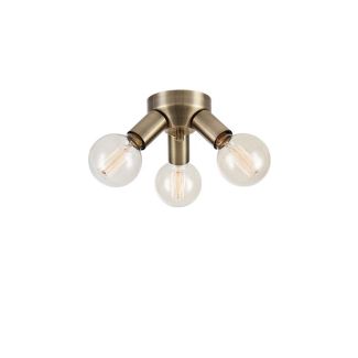 MARKSLOJD 108550 MAZZO lampa sufitowa 3L Antique Brass