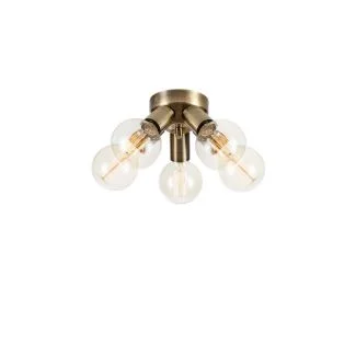 MARKSLOJD 108553 MAZZO lampa sufitowa 5L Antique Brass
