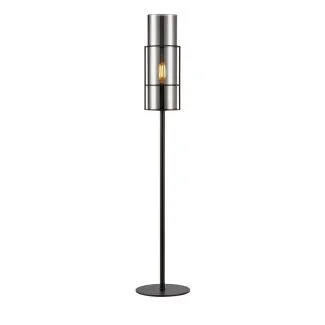 MARKSLOJD 108560 TORCIA lampa stołowa 1L 65cm Black/Smoke