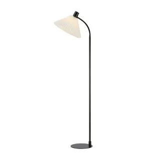 MARKSLOJD 108568 MIRA lampa podłogowa 1L Black/Offwhite