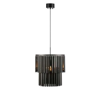 MARKSLOJD 108581 VIENTO lampa wisząca 1L Matt Black
