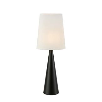 MARKSLOJD 108597 CONUS lampa stołowa 1L Black/Offwhite