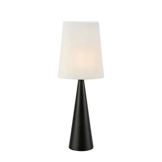 MARKSLOJD 108597 CONUS lampa stołowa 1L Black/Offwhite