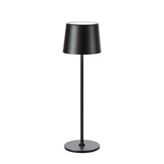 MARKSLOJD 108653 FIORE Rechargeable lampa stołowa Matt Black B/O