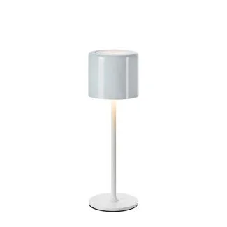 MARKSLOJD 108658 FILO Rechargeable lampa stołowa Matt White B/O