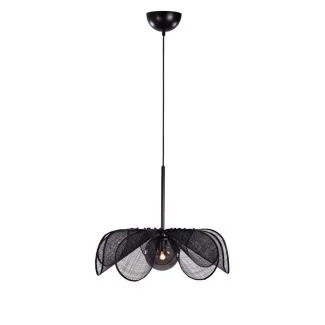 MARKSLOJD 108660 STYRKA lampa wisząca 1L 63cm Black/Smoke