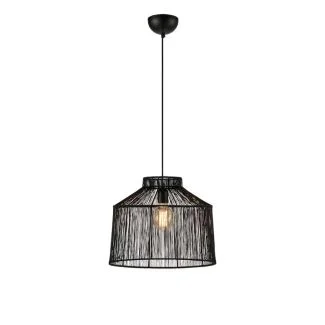 MARKSLOJD 108668 CAPANNA lampa wisząca 1L Matt Black