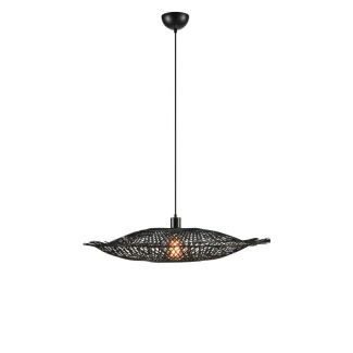 MARKSLOJD 108671 KUMO lampa wisząca 1L 75cm Matt Black