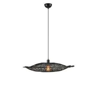 MARKSLOJD 108671 KUMO lampa wisząca 1L 75cm Matt Black