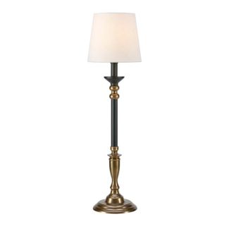 MARKSLOJD 108679 GENT lampa stołowa 1L Antique/Black/Offwhite