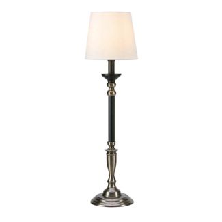 MARKSLOJD 108680 GENT lampa stołowa 1L Steel/Black/Offwhite