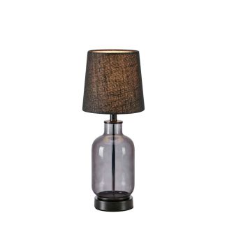 MARKSLOJD 108695 COSTERO lampa stołowa 1L 43cm Smoke/Black
