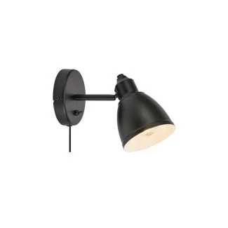 MARKSLOJD 108712 STORY lampa ścienna 1L Matt Black