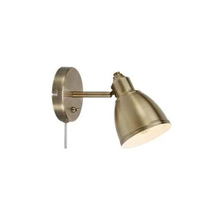 MARKSLOJD 108714 STORY lampa ścienna 1L Antique