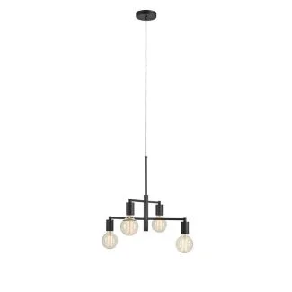 MARKSLOJD 108716 CIELO lampa wisząca 4L Sandy Black