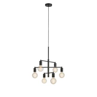 MARKSLOJD 108717 CIELO lampa wisząca 6L Sandy Black