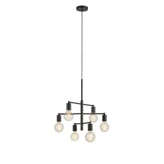 MARKSLOJD 108717 CIELO lampa wisząca 6L Sandy Black