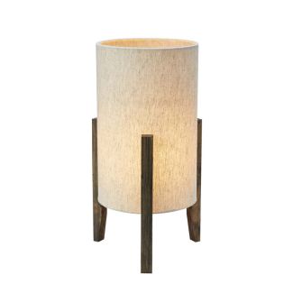 MARKSLOJD 108760 ERUCA lampa stołowa 1L 39cm Stained Brown/Beige