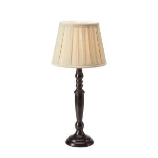 MARKSLOJD 108776 CHOCOLAT lampa stołowa 1L 46cm Beige/Dark Brown