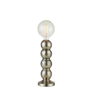 MARKSLOJD 108781 GONG lampa stołowa 1L Silver