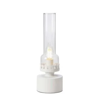MARKSLOJD 108787 KANDELLA lampa stołowa 1L Sandy White/Clear
