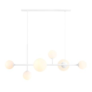 ALDEX 1092K_2 LAMPA WISZĄCA DIONE 6 WHITE (LISTWA)