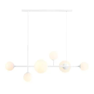ALDEX 1092K_2 LAMPA WISZĄCA DIONE 6 WHITE (LISTWA)