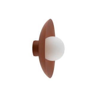 TK-LIGHTING 10937 SLATE BRICK GLASS KINKIET 1XG9
