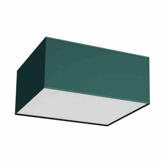 MILAGRO MLP7874 LAMPA SUFITOWA VERDE GREEN KWADRAT 400MM 2XE27