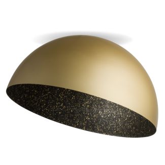 SIGMA 32482 Sfera 35 plafon złoty-czarny nakrapiany