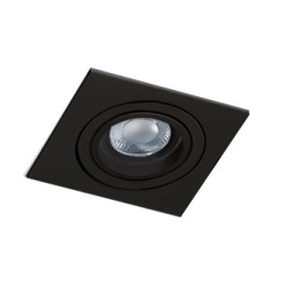 AZZARDO SN-6811S-BK / AZ2434 Caro Square (black) Lampa wpuszczane