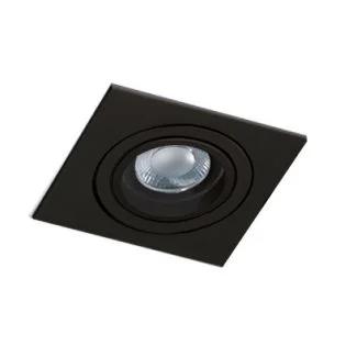 AZZARDO SN-6811S-BK / AZ2434 Caro Square (black) Lampa wpuszczane