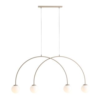 ALDEX 1116L17_S LAMPA WISZĄCA UNA 4 BEIGE S